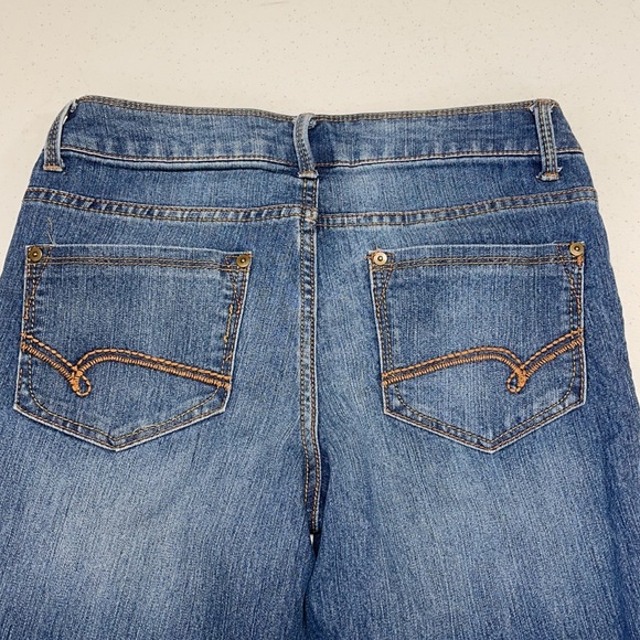 Faded Glory Blue Jean CAPRIS - Picture 6 of 7